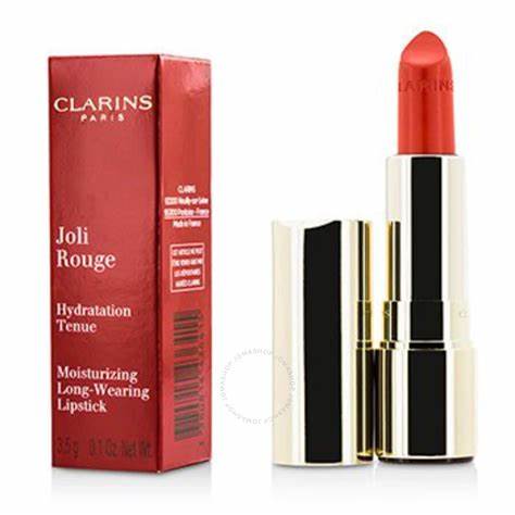 Clarins Joli Rouge Lipstick 741 Red Orange